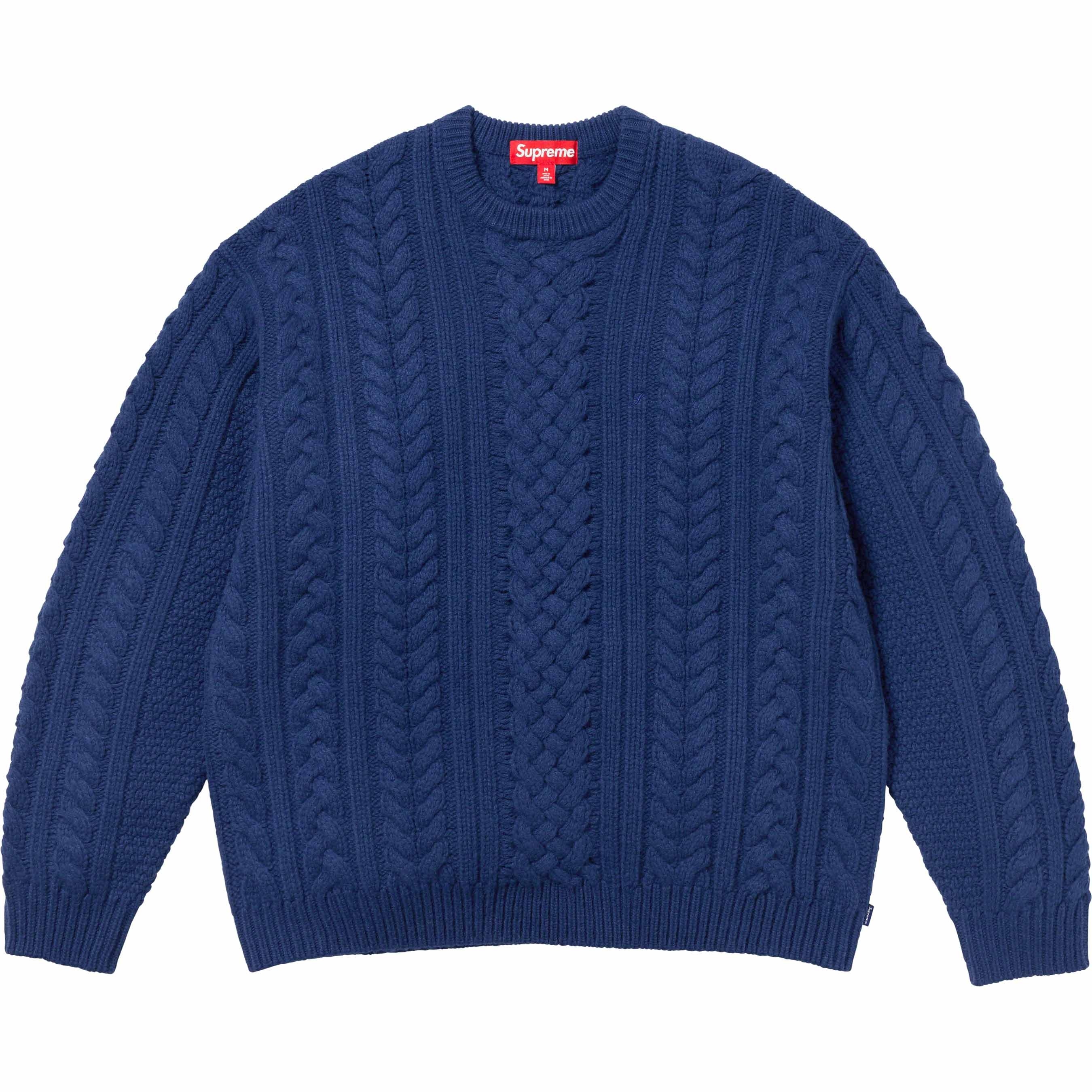 Appliqué Cable Knit Sweater view 11